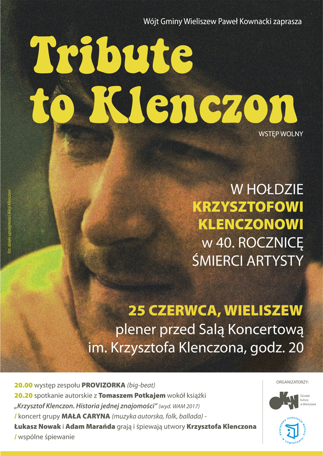 plakat z zaproszeniem 