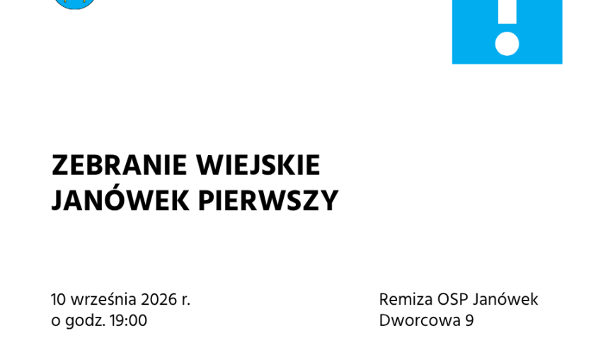Janówek Zebranie