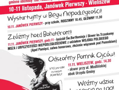 Obchody Narodowego Święta Niepodległości w Gminie Wieliszew