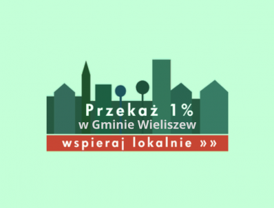 Organizacjo Pożytku Publicznego zyskaj  1% w Gminie Wieliszew 