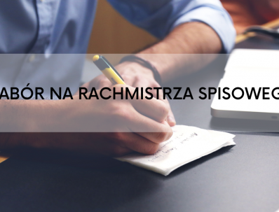 Nabór na rachmistrza spisowego