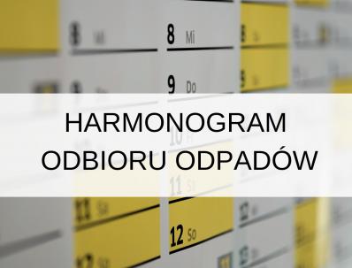 harmonogram
