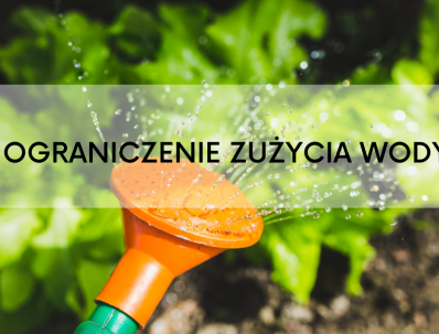 ogranicz zużycie wody