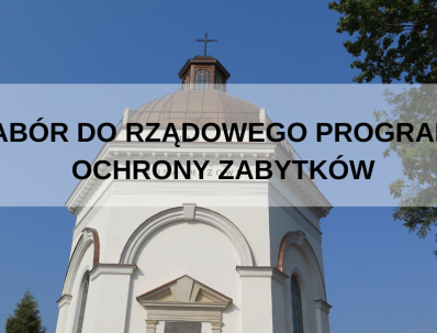 NABÓR DO REJESTRU ZABYTKÓW
