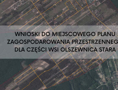 wnioski do planu olszewnica 