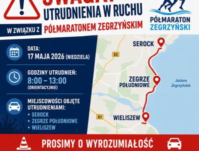 Utrudnienia półmaraton