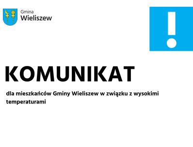 Komunikat dla mieszkańców