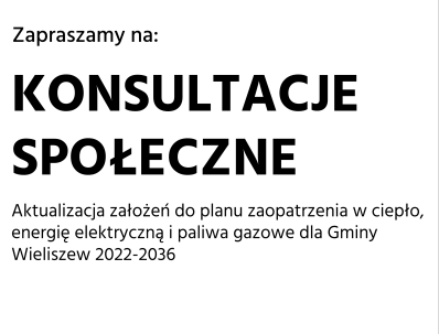 Konsultacje społeczne