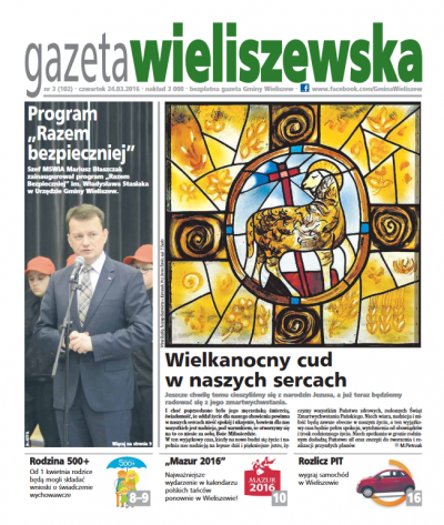 Czwartek, 24.03.2016r. (numer 102)