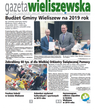 Czwartek 31.01.2019 (numer 136)