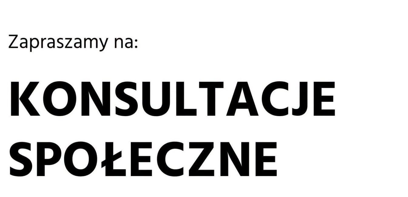 Konsultacje społeczne